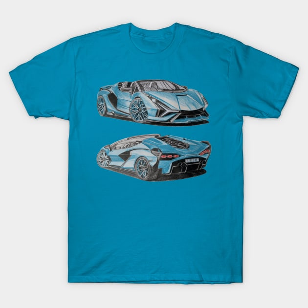 Lamborghini T-Shirt by An.D.L.